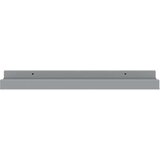  Zidne police za fotografije 2 kom sive 40 x 9 x 3 cm MDF | shoptok.hr