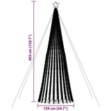 vidaXL LED božićno drvce 1028 LED dioda plavo 403 cm | shoptok.hr