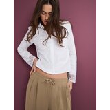 Sinsay Wide leg hlače s mješavinom viskoze | shoptok.hr