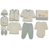  Set za bebe, 10 komada, Bež-zeleni Cene
