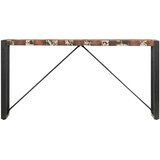  Konzolni stol 150 x 35 x 76 cm od masivnog obnovljenog drva - Šareni 1 150 cm | shoptok.hr