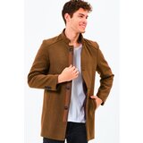 Dewberry PLT8327 MENS COAT-DARK CAMEL | Shoptok.si