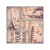 Master Naljepnice za zid 34x36cm dezen gradovi 01210097 | Eponuda.ba