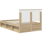  Konstrukcija postelje Sonoma 120 x 200 cm Masivno borovo les, (5000103519) | Shoptok.si