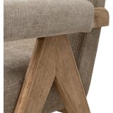 Ixia Bež sedežna garnitura iz šenilje 134 cm Rest – | Shoptok.si