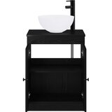  Set namještaja za kupaonicu Crni hrast Konstruirano drvo | shoptok.hr