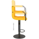  Barski stolac boja senfa baršunasti | shoptok.hr