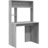  Stol s policom Siva Sonoma 91 x 50 x 149 cm Konstruirano drvo | shoptok.hr