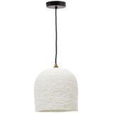 Kave Home bela viseča svetilka ø 25 cm calvia – | Shoptok.si