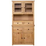 Panama Visoka omara 93x40,5x180 cm trdna borovina Range | Shoptok.si