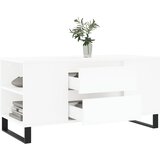  Stolić za kavu bijeli 102 x 44,5 x 50 cm od konstruiranog drva | shoptok.hr