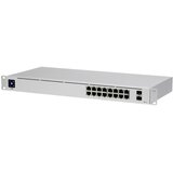 Ubiquiti UNIFI USW-16-POE 18-port 16x Gigabit (8x PoE+) RJ45 2x Gigabit SFP L2 mrežno stikalo switch Cene