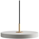 UMAGE Svetlo siva kovinska LED zatemnitvena viseča svetilka s kovinskim senčilom ø 31 cm Asteria Plus – | Shoptok.si