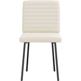  jedilni stoli 6 kosov krem žamet, (21828499) | Shoptok.si