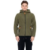 Leone 1947 Flis Man Full Zip Polar Kaki Cene