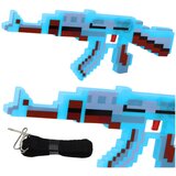  Igrača puška PIXEL z zvočnimi in svetlobnimi učinki 39cm - zelena | Shoptok.si