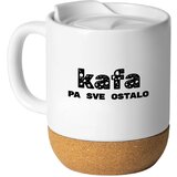 Kafa pa sve ostalo - Šolja sa plutom i poklopcem | ePonuda.com