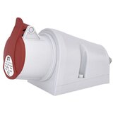  Nadgradna industrijska utič. 16A 4P 400V 3P+PE u