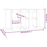  Stalak za akvarij boja hrasta 120x40x60 cm konstruirano drvo | shoptok.hr