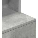 vidaXL Nočna omarica betonsko siva 39x35x125 cm inženirski les | Shoptok.si