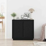  Kreveta Crni hrast 80 x 40 x 75 cm Konstruirano drvo | shoptok.hr