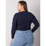 RELEVANCE Blouse-RV-BZ-7302.23-navy blue | Shoptok.si