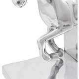 vidaXL držač za knjige Set od 2 Srebrna Aluminij 11 x 14 x 25 cm | shoptok.hr