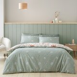 Catherine Lansfield Zelena/bež posteljina za bračni krevet/za produženi krevet 230x220 cm Enchanted Twilight – | shoptok.hr