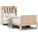  Krevet s regalom za knjige bez madraca 90x190 cm od borovine | shoptok.hr