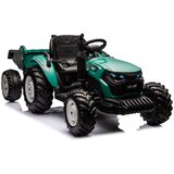 Traktor na akumulator s prikolicom HC-306 24V - tamno zeleni | Shoptok.si