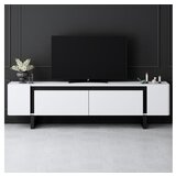 Hanah home tv polica yildiz white black Cene