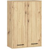 AKORD Fin Viseča Kopalniška Omarica, 2 Vrata, Hrast Artisan, (5000332688) | Shoptok.si