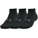 Under Armour Essential Low Cut 3-Pack Socks Black/ Black/ Pitch Gray