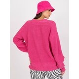 RUE PARIS Sweater-LC-SW-0249.24P-dark pink | Shoptok.si