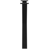  Noge za blagovaonski stol u obliku slova X, 3 kom, crne, 70 x (72-73) cm, čelik | shoptok.hr