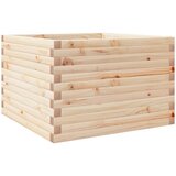 Maison Chic Vrtno cvetlično korito - Cvetlični Lonec 70x70x45,5 cm trdna borovina, (21788677) Cene
