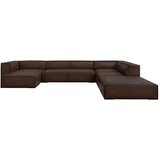 Windsor & Co Sofas Temno rjava usnjena kotna zofa (desni kot) Madame - Windsor & Co Sofas Cene