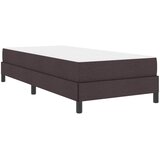  s opruga kutije Tamno smeđa 90 x 190 cm tkanina | shoptok.hr