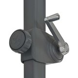  Zunanji senčnik s prenosnim podstavkom taupe, (20729389) | Shoptok.si