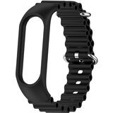 INF Pašček za uro Mi Band 5/6/7 Black, (21235550) | Shoptok.si