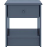 The Living Store Nočna omarica svetlo siva 35x30x40 cm trdna borovina - Nočna Omarica, (21420998) | Shoptok.si