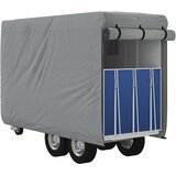  Navlaka za prikolicu za konje siva 396x178x250 cm netkana tkanina | shoptok.hr