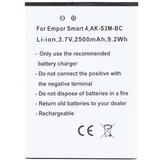AVIZAR Nadomestna baterija za Emporia Smart 4 Li-ion 3,7V 2500mAh 9,2Wh, Bela, (5000221085) | Shoptok.si