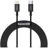 Baseus Type C kabel za Apple Lightning 8-pinski PD20W Superior Series Fast Charging CATLYS-C01 2 metra crni | shoptok.hr