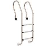  Ljestve za bazen s 3 stepenice od nehrđajućeg čelika 304 120 cm | shoptok.hr