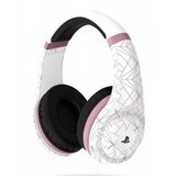 4gamers PS4 Rose Gold Edition Stereo Gaming Headset - Abstract White Cene