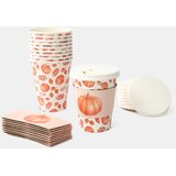 Sinsay Set papirnatih čaša s poklopcima s jesenskim motivom 10 pack | shoptok.hr