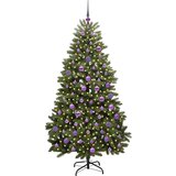  Umjetno božićno drvce 180 cm 300 LED lampica Topla bijela | shoptok.hr