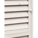 Vrtna Šupa s krovom Bijela 59 x 56 x 176 cm Čvrsto drvo jele | shoptok.hr