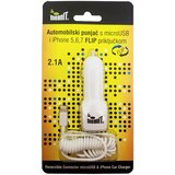 Mean IT Auto punjač za smartphone/iPHONE, 2.1A, FLIP konektor – AUTO PUNJAČ SMARTPHONE/iPHONE | Eponuda.ba